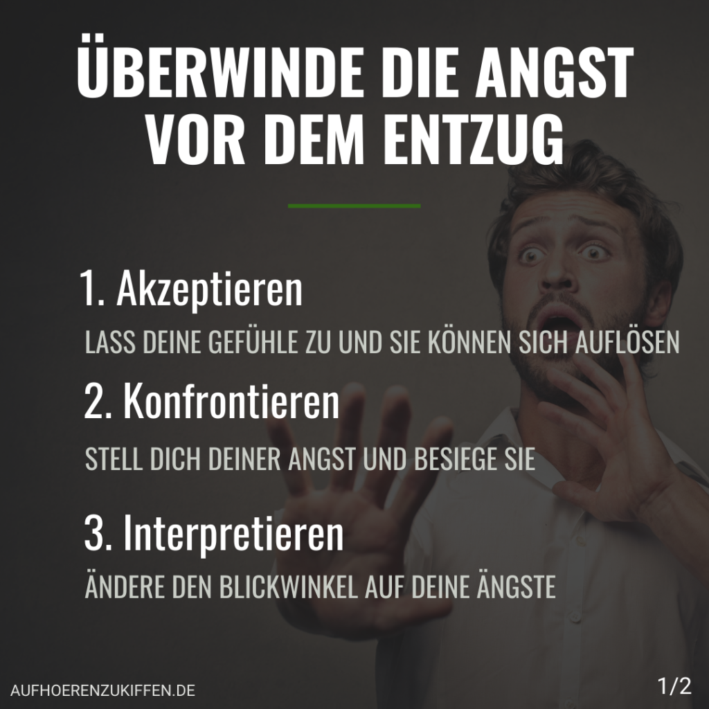 Angst vor dem Cannabis-Entzug Infografik 1