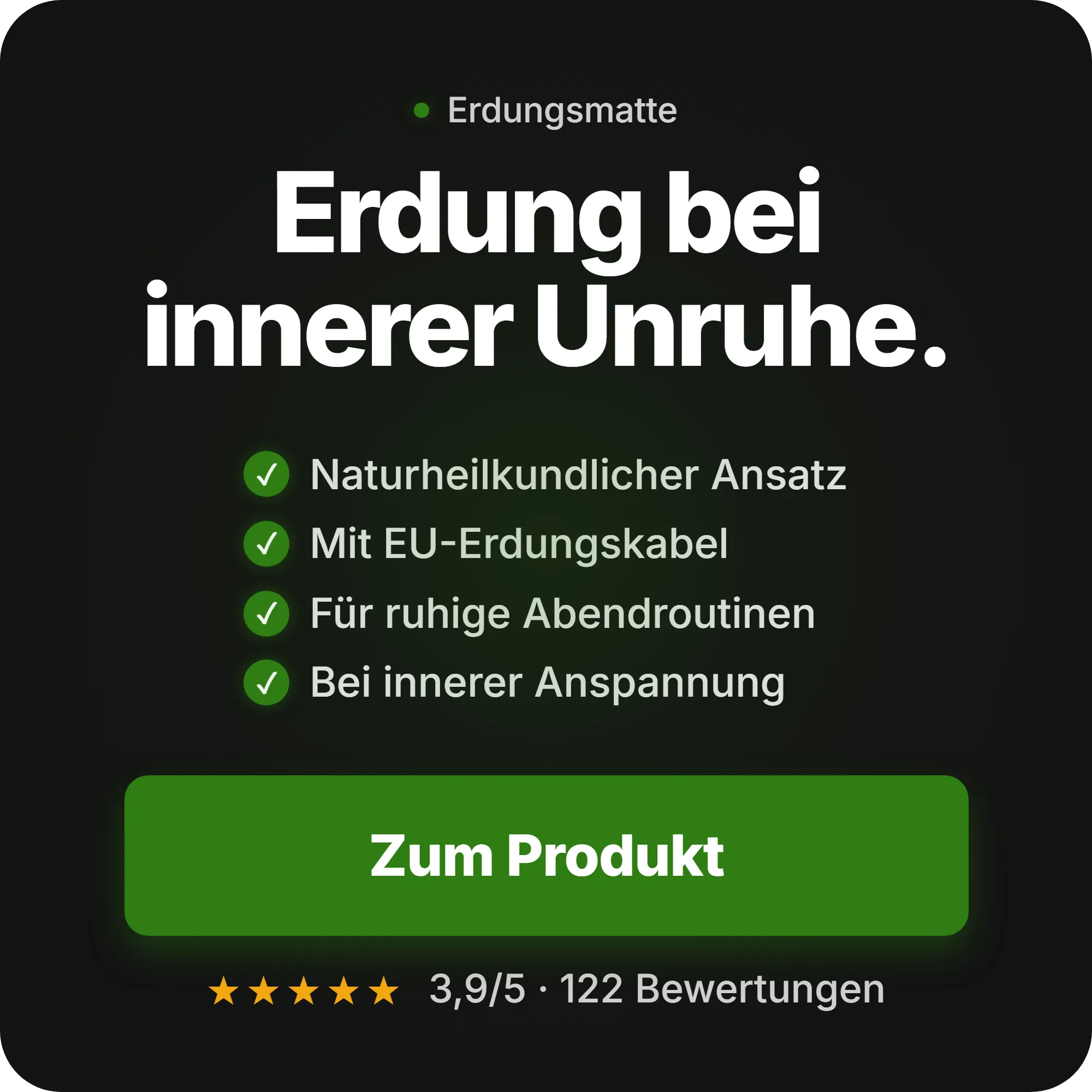AZK Banner Erdungsmatte Mobile