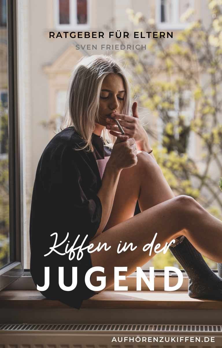 Cover des kostenlosen Ratgebers für Eltern: Kiffen in der Jugend