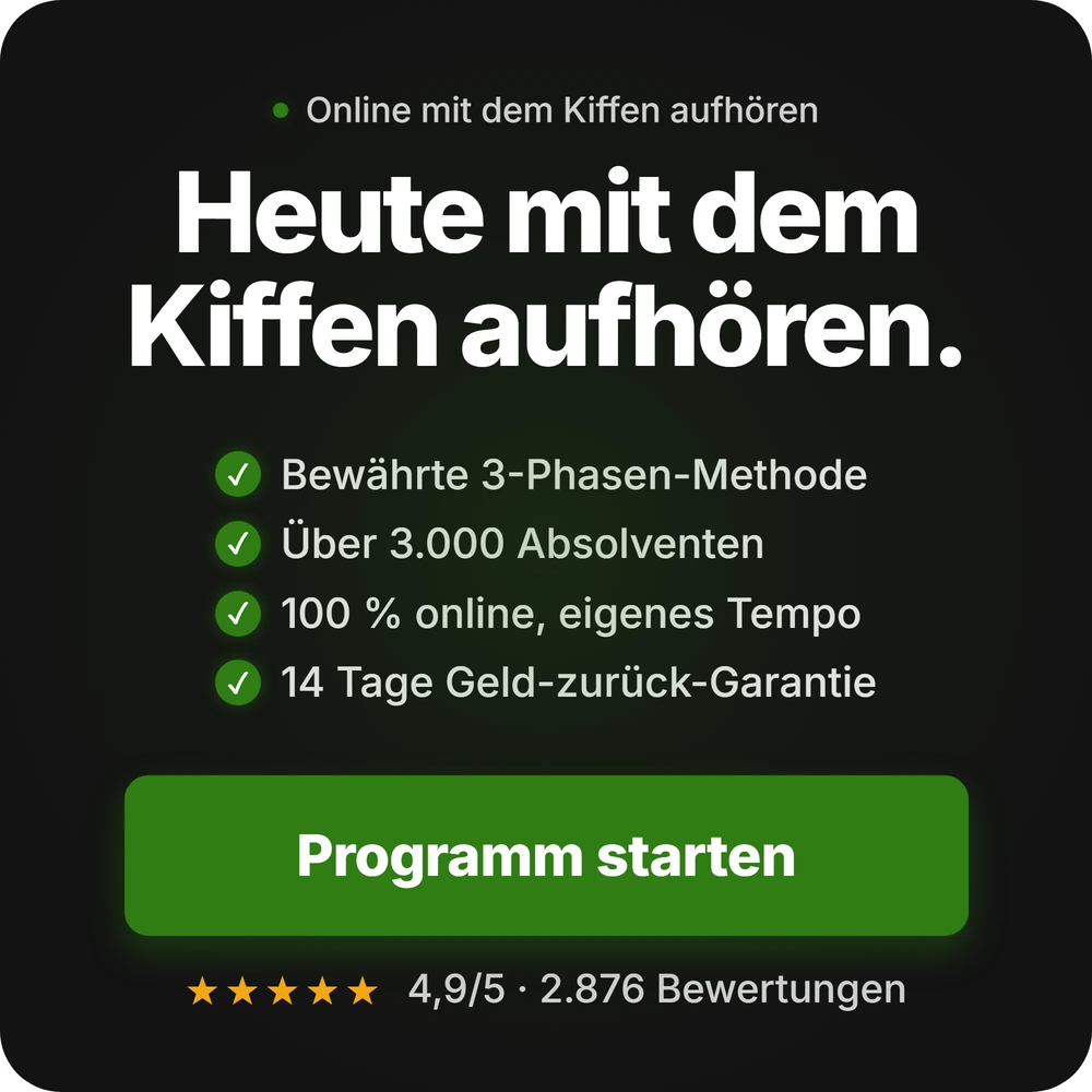 Online mit dem Kiffen aufhören: Cannabis Detox Programm