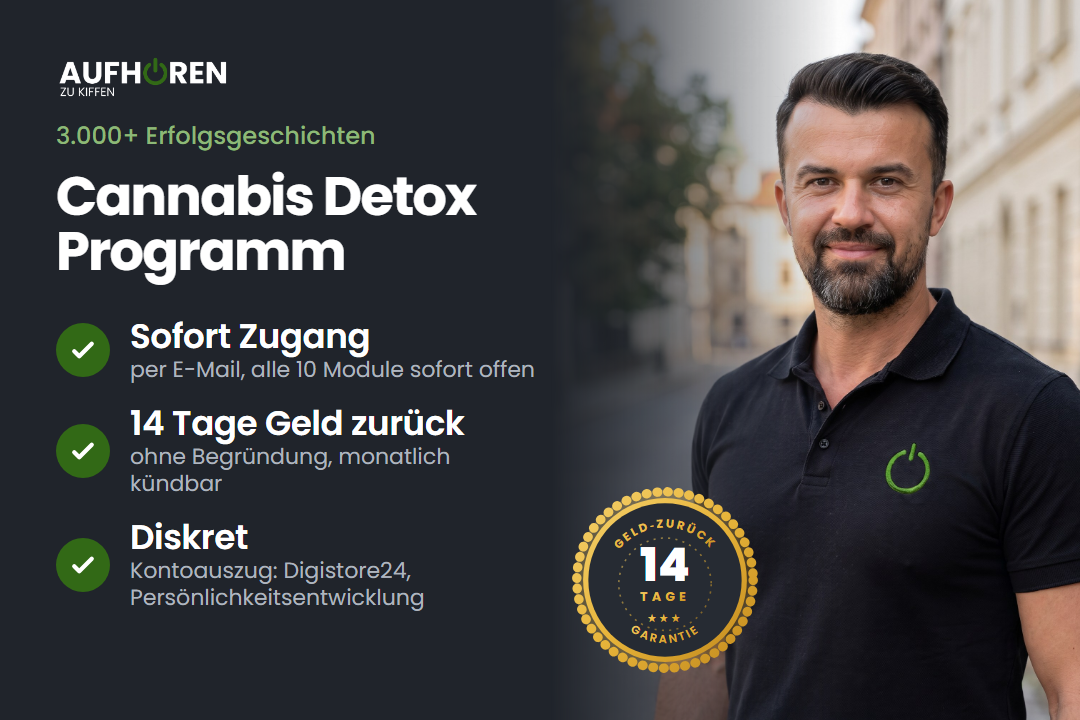 Online mit dem Kiffen aufhören: Cannabis Detox Programm