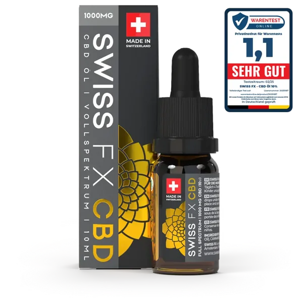 CBD Öl 10% Swiss FX